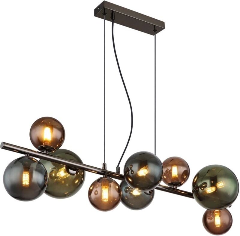 Globo - hängeleuchte - RIHA - mehrfarbig - glas - große