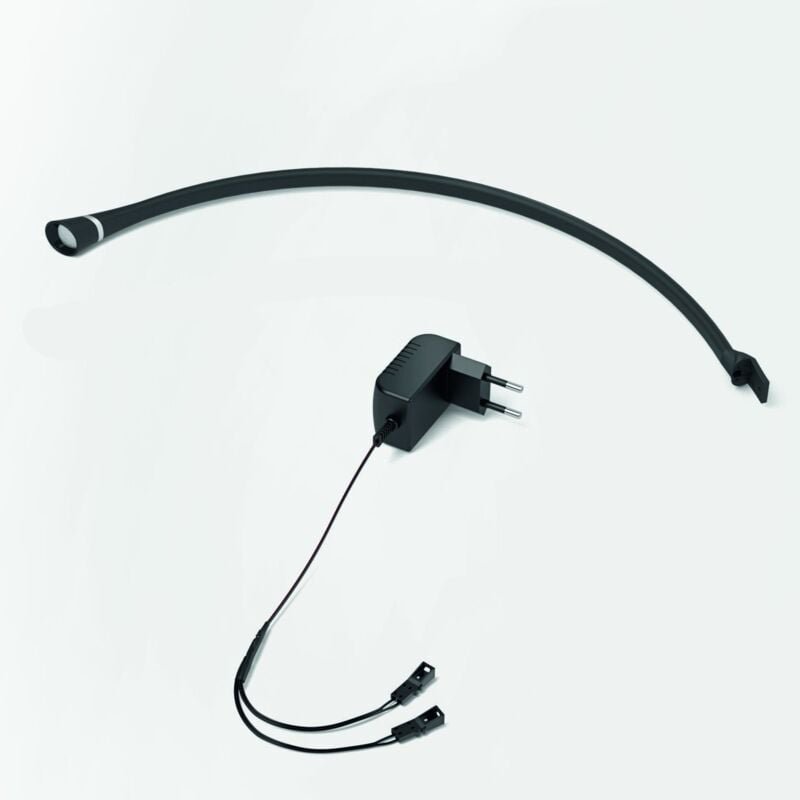 Halemeier Leseleuchte Miles 1er Set schwarz matt ww