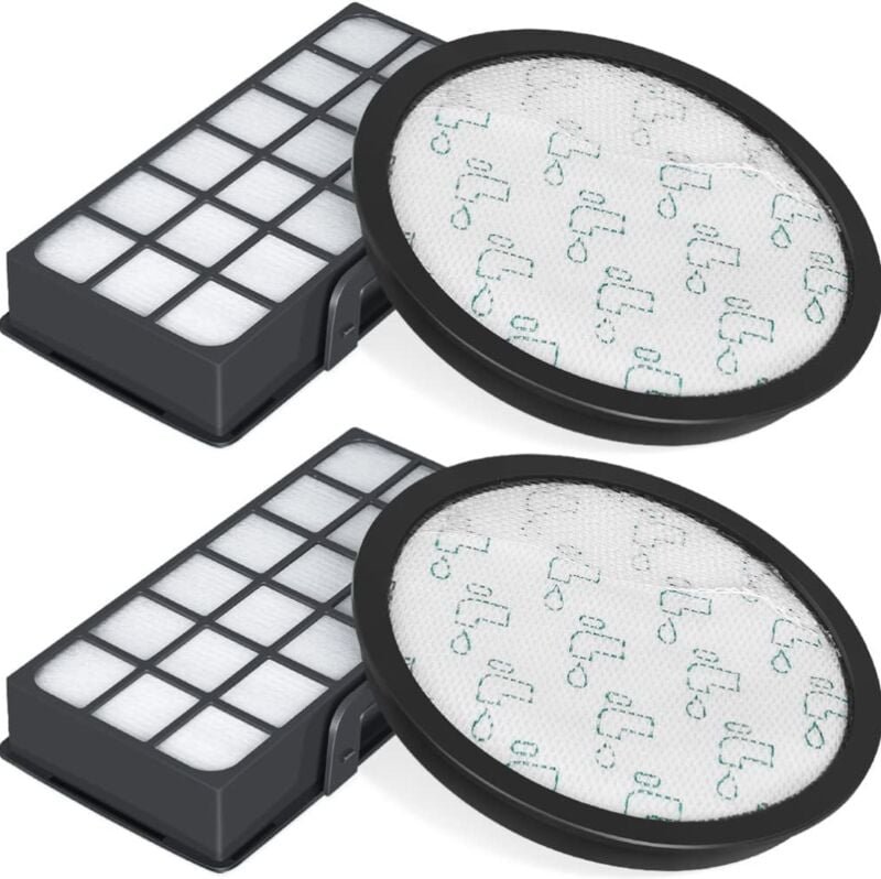2 Stück HEPA-Filter für Rowenta Silence Force Cyclonic 4AAAA RO7647EA RO7663EA - Ymyny