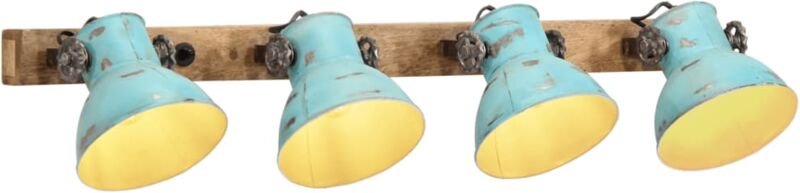 Wandleuchte 25 W Blau 90x25 cm E27 vidaXL720004