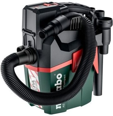 Akku Sauger Metabo as 18 hepa pc Compact 18V, ohne Akku, ohne Ladegerät