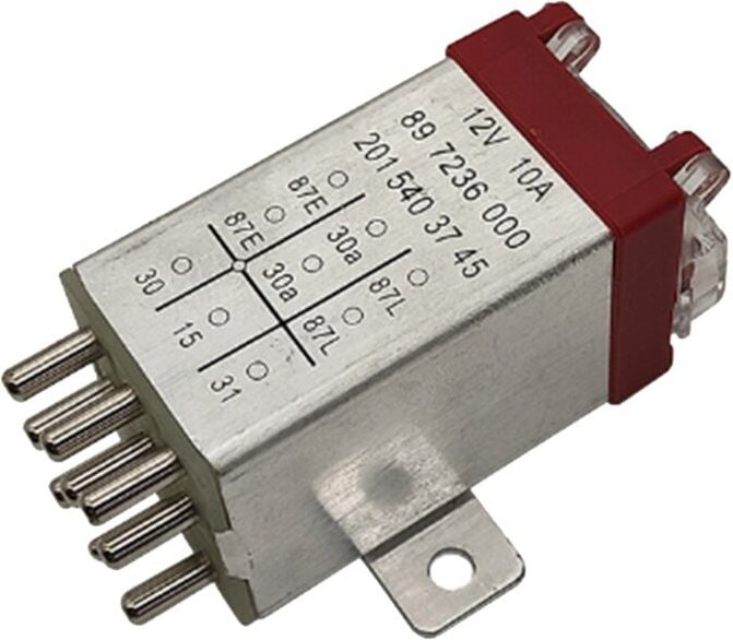 Tlily - 2015403745 Auto-Überlastschutzrelais für W201 W202 W124 W129 W126 Überlastrelais Autozubehör