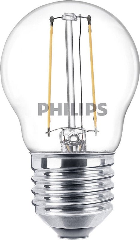 Led 76329900 led eek f (a - g) E27 Tropfenform 2 w = 25 w Warmweiß (ø x l) 4.5 cm x 7.8 cm - Philips
