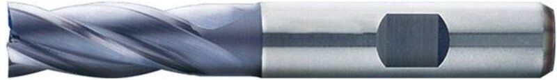 Schaftfräser HSS-Co8 N kurz TiAlN DIN 844 K FORUM 14,0 mm