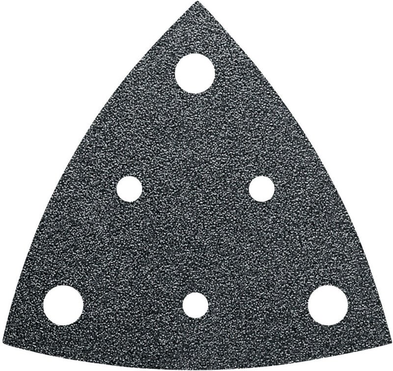 Schleifblatt gelocht, Dreieck K40 50er Pack 63717108019 - Fein