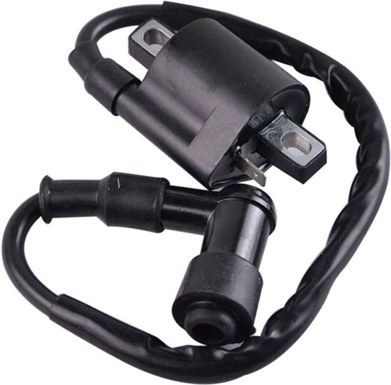 Aougo - Schwarze Zündspule, kompatibel mit Yamaha PW50 PY50 peewee py pw 50 Dirt Pit Bike-Teilen