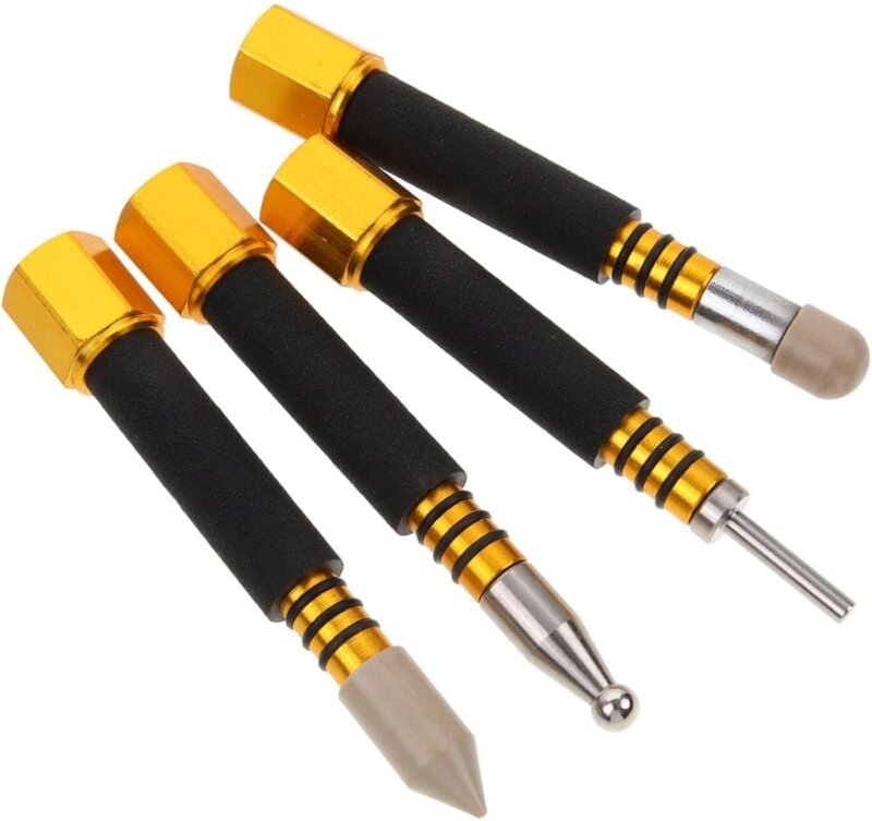 CCYKXA 4-teiliges Dellenreparatur-Set zum Abklopfen von Dellen, Werkzeuge zum Entfernen von Dellen ohne Lackieren, Autow...