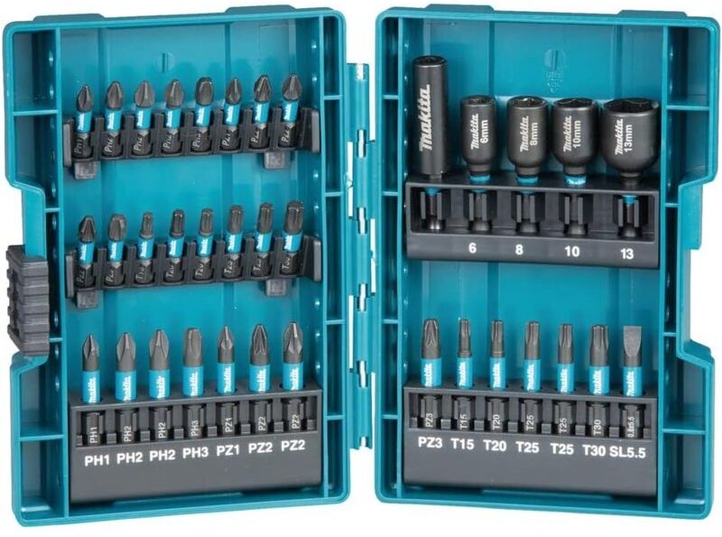 Passender Makita IMPACT BLACK Schlagschrauber-Bitsatz – 35-teilig