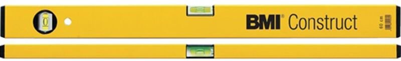 Wasserwaage 689 Construct 80cm Alu.gelb ± 1mm/m BMI