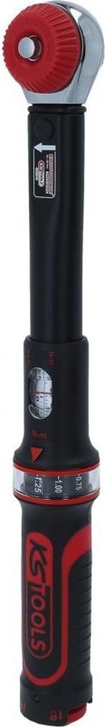 Ks Tools 3/8' ERGOTORQUE®precision Ratschen-Drehmomentschlüssel Drehknopf, 10-50Nm - 516.1422