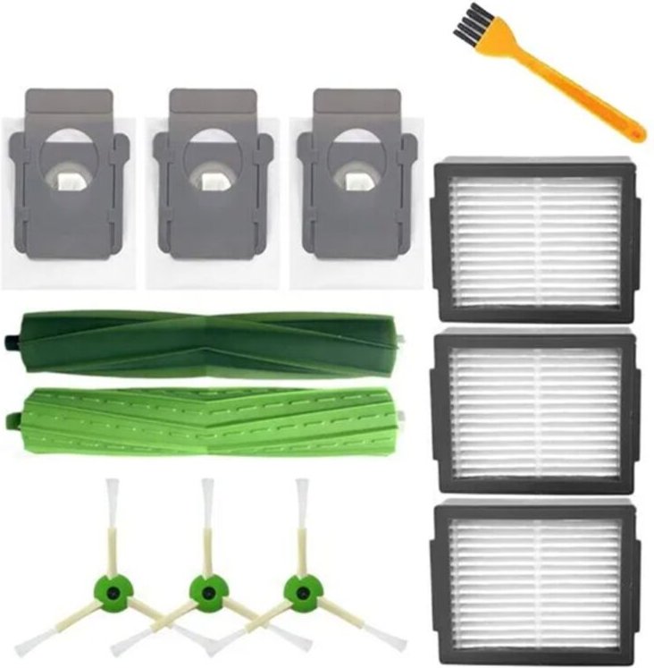 Thumbnail - HauptseitenbüRste Hepa-Filter Staubbeutel für I3 I4 I6 I7 I8 J7 E5 E6 E7 Roboterstaubsauger Ersatzteile Ersetzen