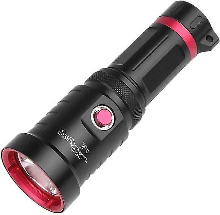 Thumbnail - Tauchlampe, 5000 Lumen wiederaufladbares Unterwasser-Tauchlicht, professionelle wasserdichte IPX8-LED-Tauchtaschenlampe,...