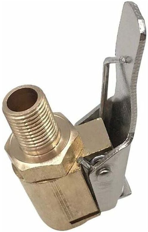 LO-Ron Auto-Reifenfüller-Düse, Luftspannfutter, Radpumpe, Reifenventil-Inflator-Klemmclip, Messing-Stecker-Adapter, Fahr...