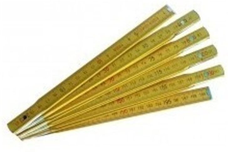 Faltbares Holzmaß 2 m – Outifrance