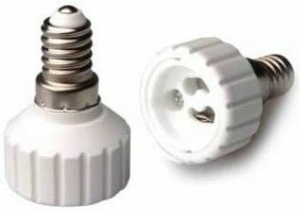 Thumbnail - E14 Adapter für GU10-Lampe