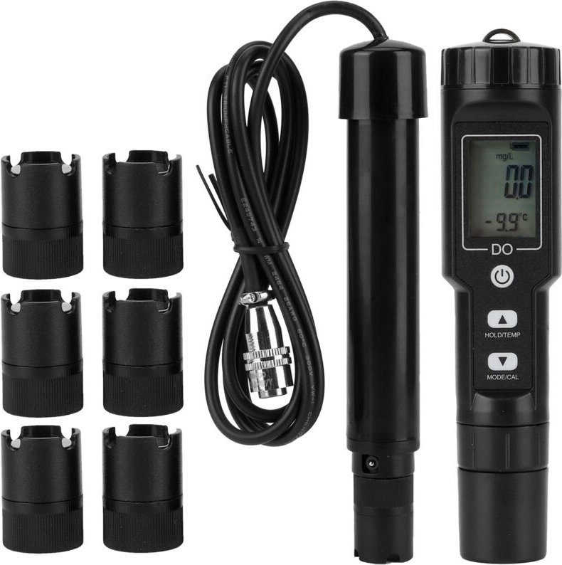 Digital gelöster Sauerstoffmesser -Detektor -Wasserqualitätstester mit Temperaturerkennung - Eosnow