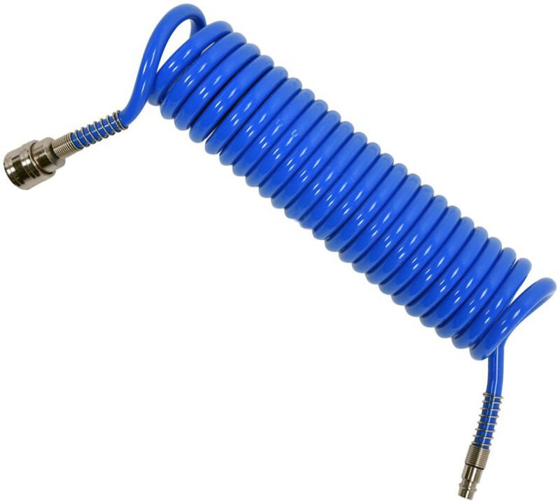 YATO PNEUMATISCHER SPIRALSCHLAUCH 6,5 mm x 10 mm x 5 m POLYURETHAN