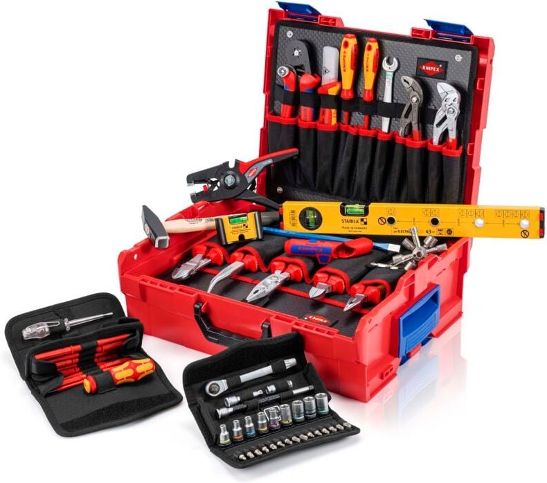 KNIPEX 00 21 19 LB E L-BOXX® Elektro 63-teilig 357 mm