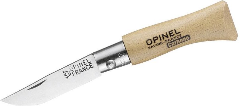 Kohlenstoffstahlmesser Nr. 2 3,5 cm Klinge Opinel