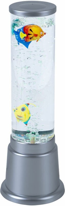 Etc-shop - led Stehlampe Wassersäule Tischleuchte Wohnraum Dekoration Säule Farbwechsler h 36 cm, Kunststoff, DxH 12,5x3...