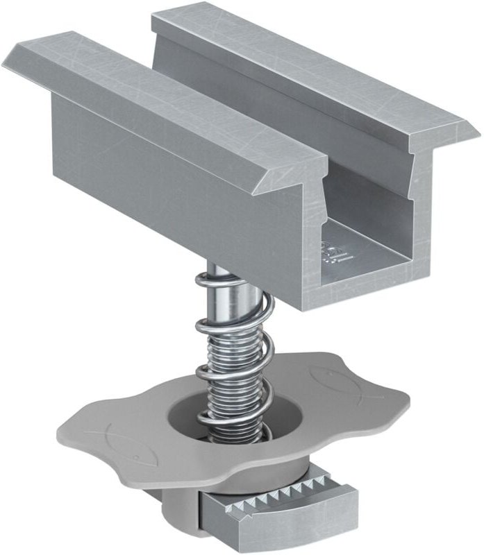 Mittelklemme vormontiert pm c 38-44 al 10 Stk - Fischer