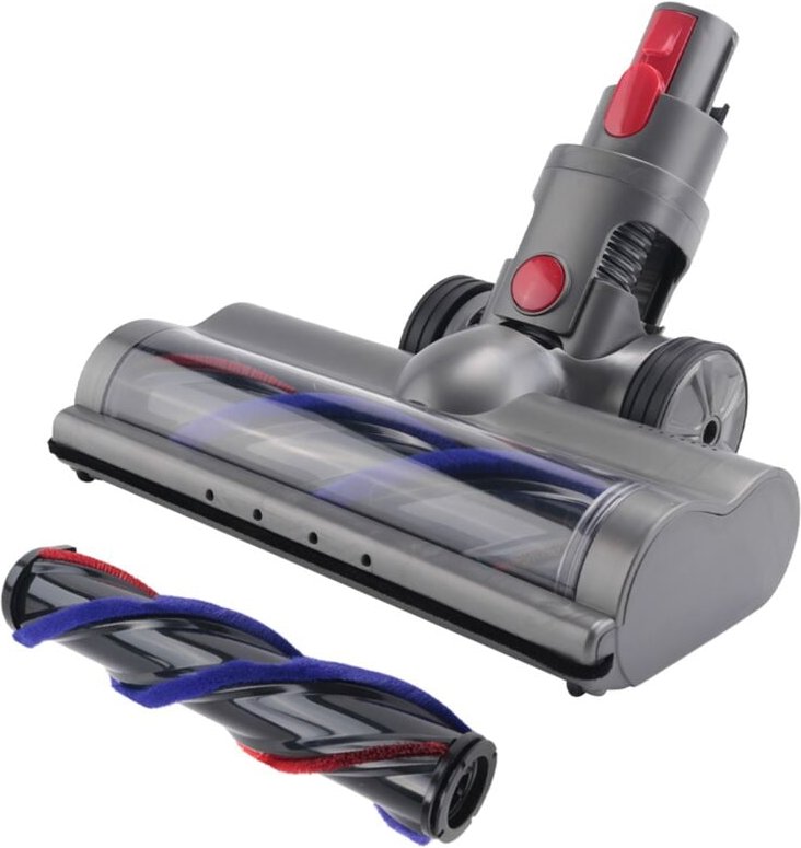 Turbo Elektrische Motorbürste für V7 V8 V10 V11 V15 Reiniger mit LED-Licht Teppichfliesen Hartboden