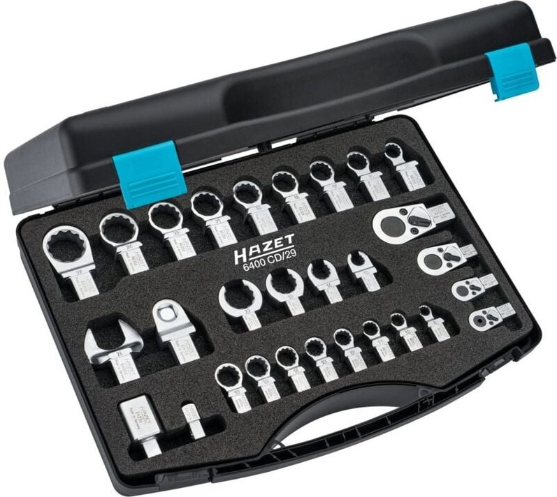 Hazet Einsteck-Werkzeug Satz, Einsteck-Vierkant 14 x 18 mm, Einsteck-Vierkant 9 x 12 mm, Außen-Doppel-Sechskant Profil, ...