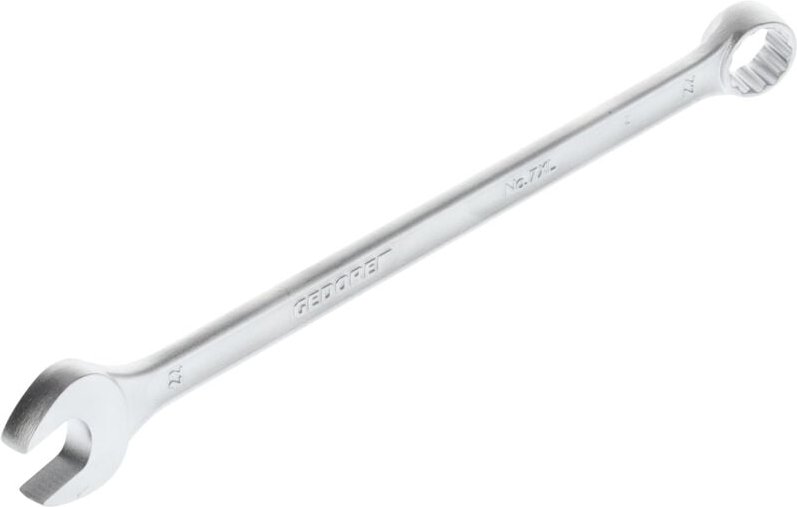 Ringmaulschlüssel 7 xl sw 22 mm Länge 350 mm Form a extra lang CV-Stahl