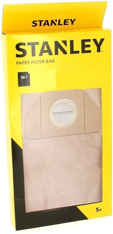 Staubsaugerbeutel pro 5 30l für stanley staubsauger
