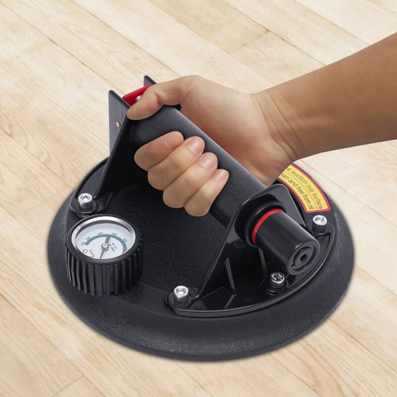 Gojoy - 8 Zoll Saugheber Glassauger bis 180 kg Glasheber Vakuumheber Plattenheber+Griff