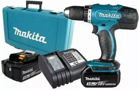 42NM Bohrschrauber BL1830BX2 + DC18RC Makita DDF453RFX1