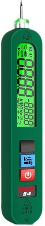 Wiederaufladbarer Spannungsprüferstift, AC 12–300 V, großer Bildschirm, einpoliger elektrischer Leckagetester mit akusti...