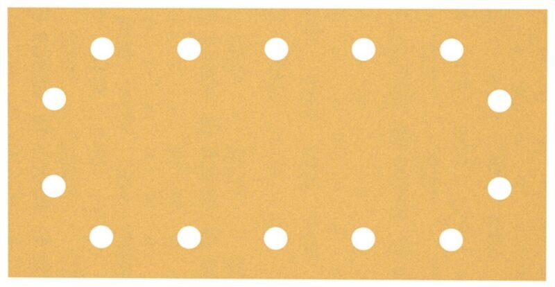 Accessories expert C470 2608900863 Schwingschleifpapier gelocht Körnung (num) 120 (l x b) 230 - Bosch