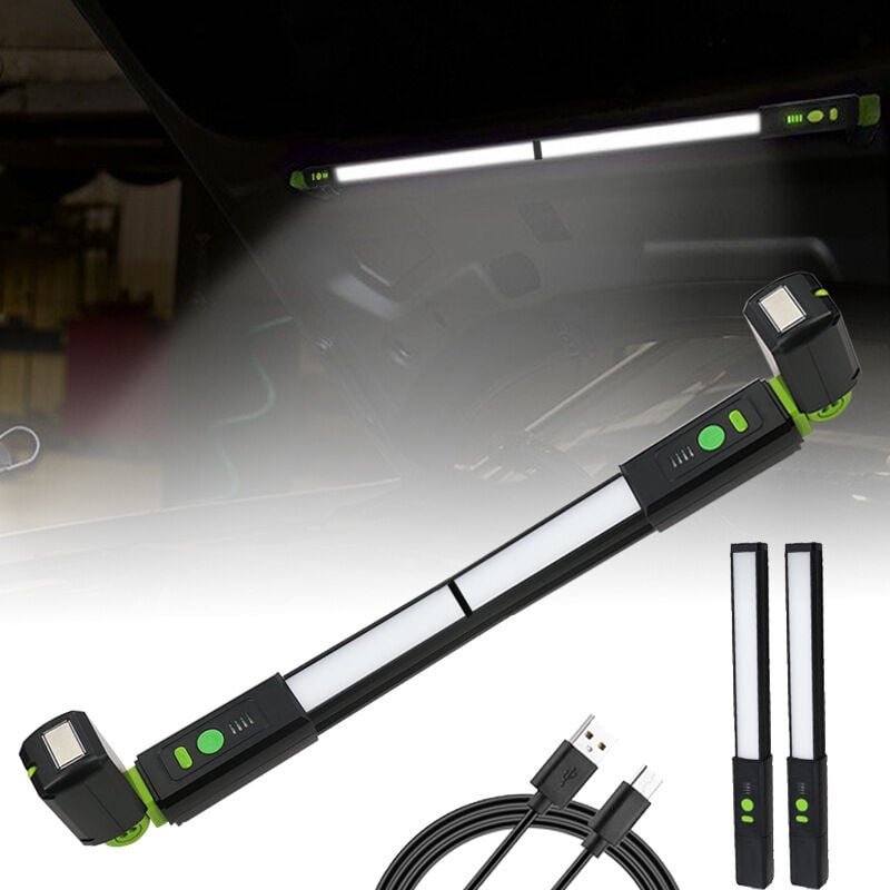 Autoreparaturleuchte 1200lm, Leselicht, wiederaufladbares Modell mit Magnet, Demontage Notbeleuchtung Autoüberholung led...