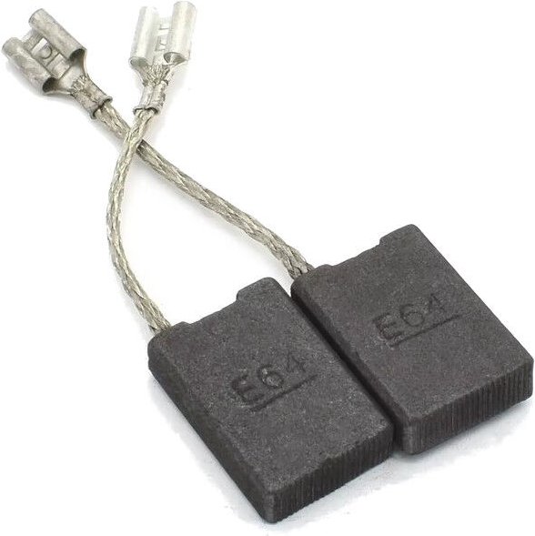 Trade-shop - 2x Motorkohlen Kohlebürsten 6,3x16x22mm kompatibel mit Bosch gws 24-180 lvi, gws 24-230 jh, gws 24-230 h, g...