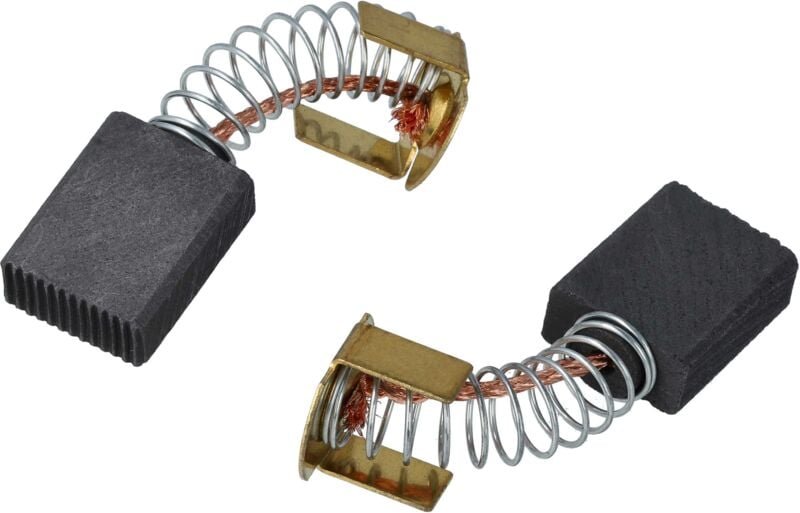 Vhbw - 2x Kohlebürste 6,5 x 13,5 x 17 mm kompatibel mit Bosch 3603M03400 Tischkreissäge, Gehrungssäge