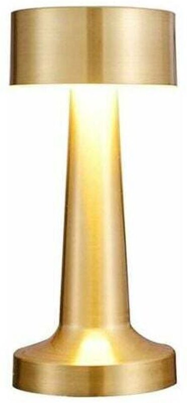 Schreibtischlampe, kabellose LED-Tischlampe – wiederaufladbare Vintage-LED – Berührungssensor – Nachtlicht – 3 Farben – ...