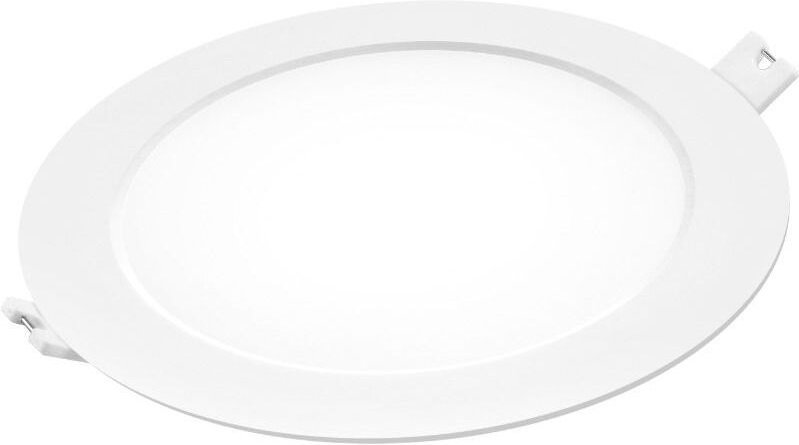 Rundes LED-Einbau-Downlight (6 W, 4000 K, 660 lm), IP20, Ø 12,1 cm, weiße Farbe
