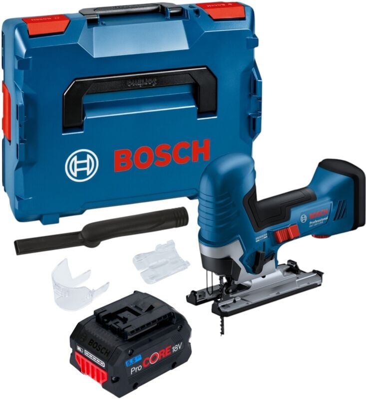 Bosch GST 18V-125 S Professional Akku Stichsäge 18 V 125 mm Brushless + 1x ProCORE Akku 5,5 Ah + L-Boxx - ohne Ladegerät