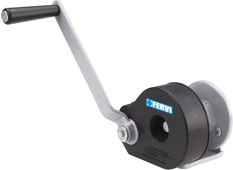 Seilwinde handwinde handseilwinde handseilzug bremse 450 kg Fervi 0590