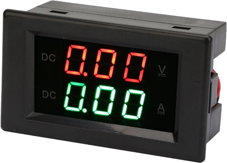Zoternen - DC-Voltmeter, Spannungsanzeige, Amperemeter, Messgerät für Heimlehrer, Schule, Physik