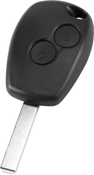 Tlily - 2 Knopf Fernschluessel Schale Gehaeuse fuer Plip 3 Schwarz