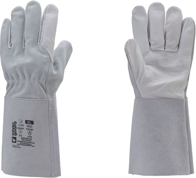Euroweld 200 Schweißerhandschuhe - - Grau - Coverguard