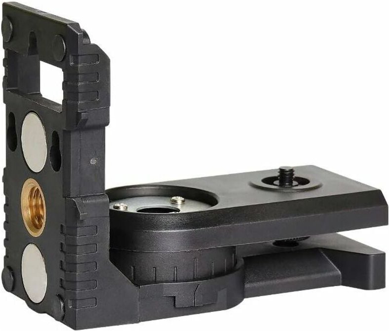 Adaptateur pour Niveau Laser, Base Pivotante Magnétique Multifonction, Support Réglable à 180°, Laser Level Adapter avec...