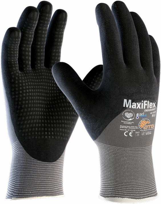 ATG MaxiFlex 42-845 Arbeitshandschuhe - 6 (xs) - Antracite