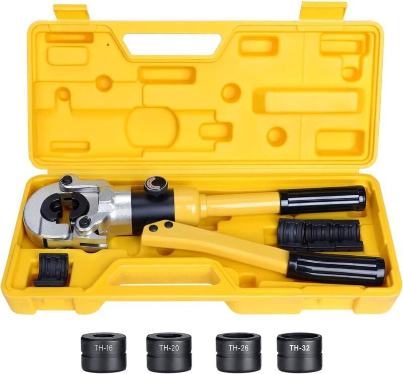 Hydraulische Schlauch-Crimpzange, Rohr-Crimper mit TH-Kontur-Crimper, hydraulische Schlauch-Crimpzange, hydraulische Cri...