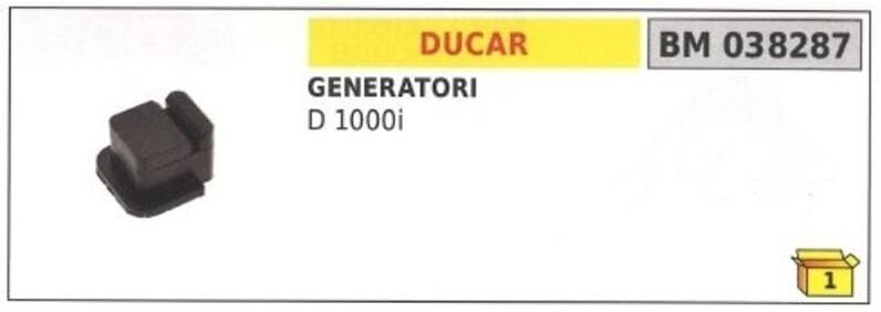DUCAR Stoßdämpfer für Stromerzeuger D 1000i 038287