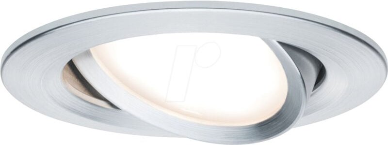 Paulmann - 93450 Nova Einbauleuchte led led 6 w Aluminium (gedreht)