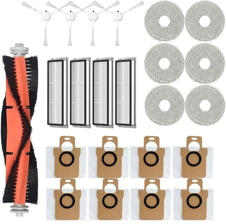 Für Omni 1S Wichtigsten Seite Pinsel Hepa-Filter Mopp Staub Tasche