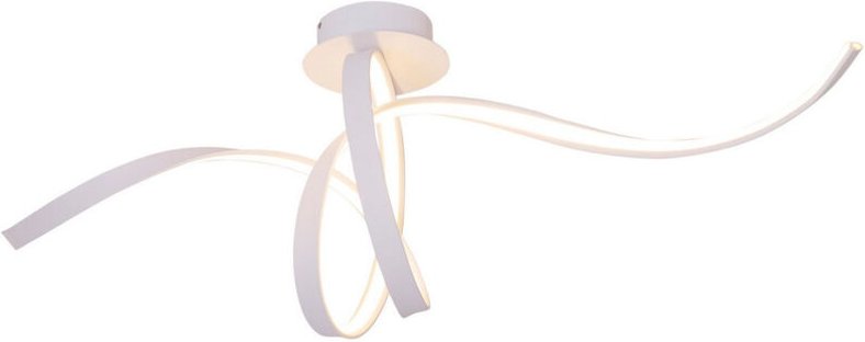 Naeve ODRIVE Dimmbare integrierte LED-Deckenleuchte, halbbündig, Weiß 3000 K